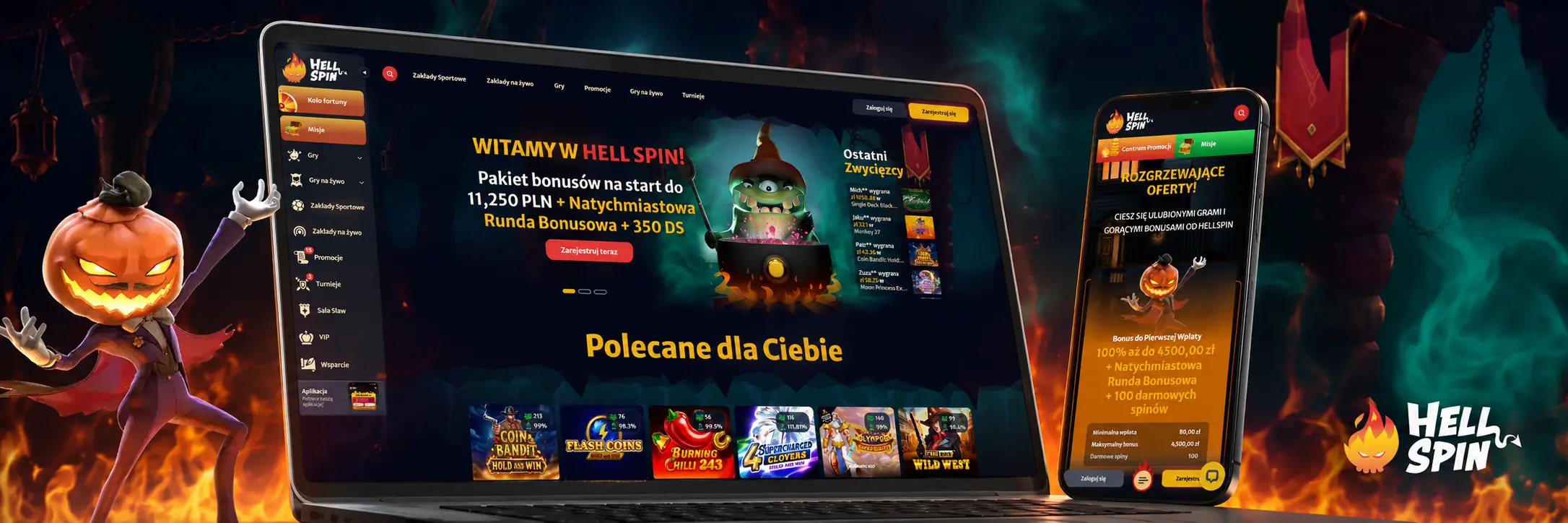 Jak zacząć grać w HellSpin?